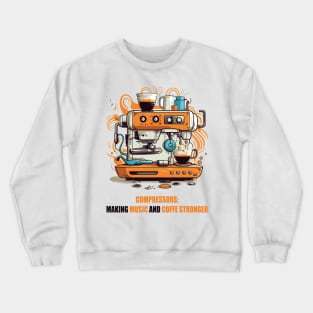 Compression - Music production Crewneck Sweatshirt